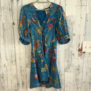 Farm rio ocean Mini Dress